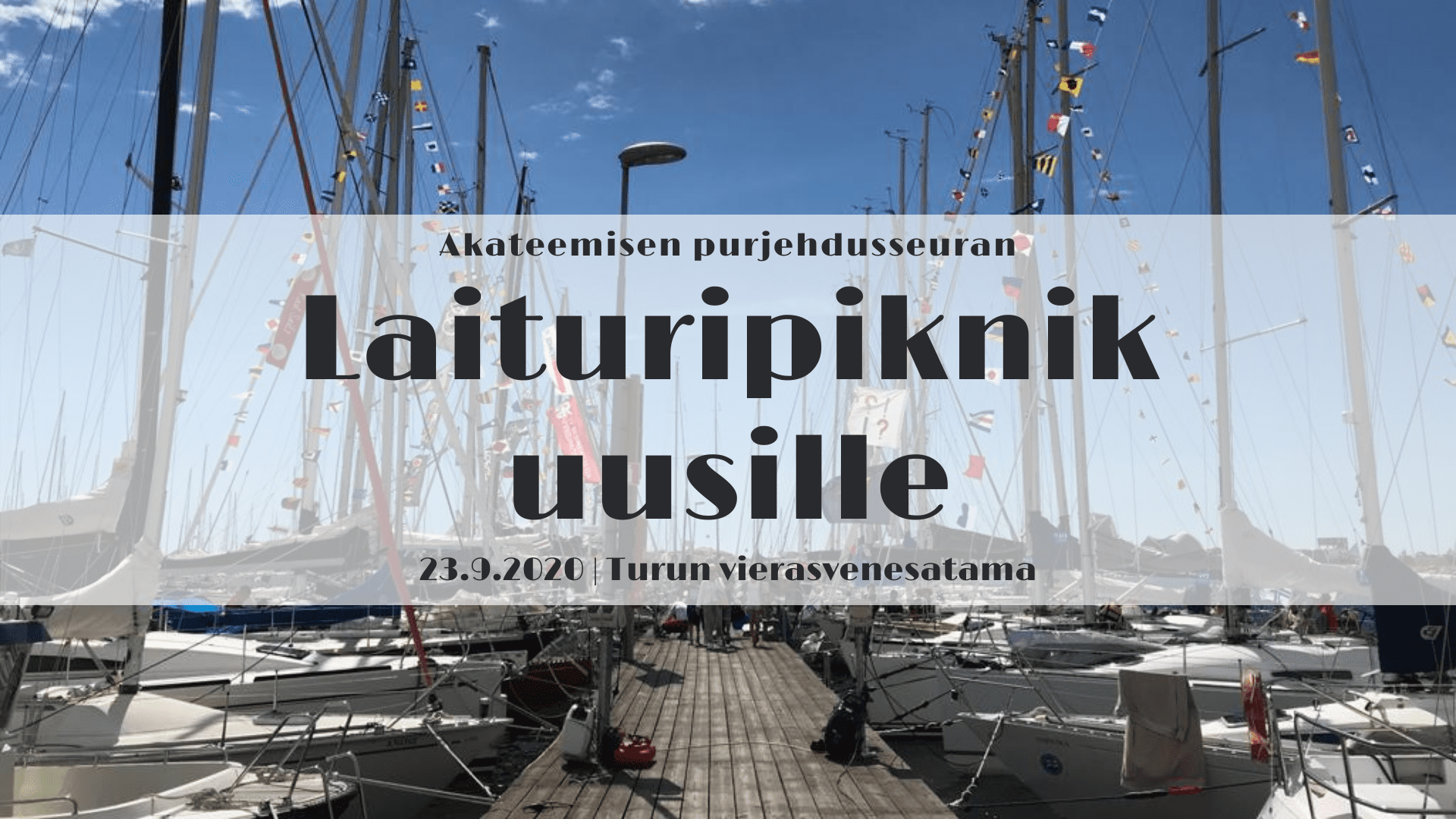 Laituripiknik–tutustumisilta LOKAKUUSSA